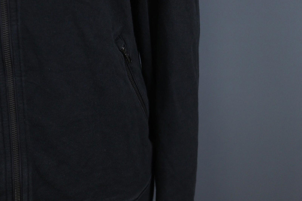 LULULEMON Black Long Sleeve Logo Lightweight Full Zip Hooded Track Jacket