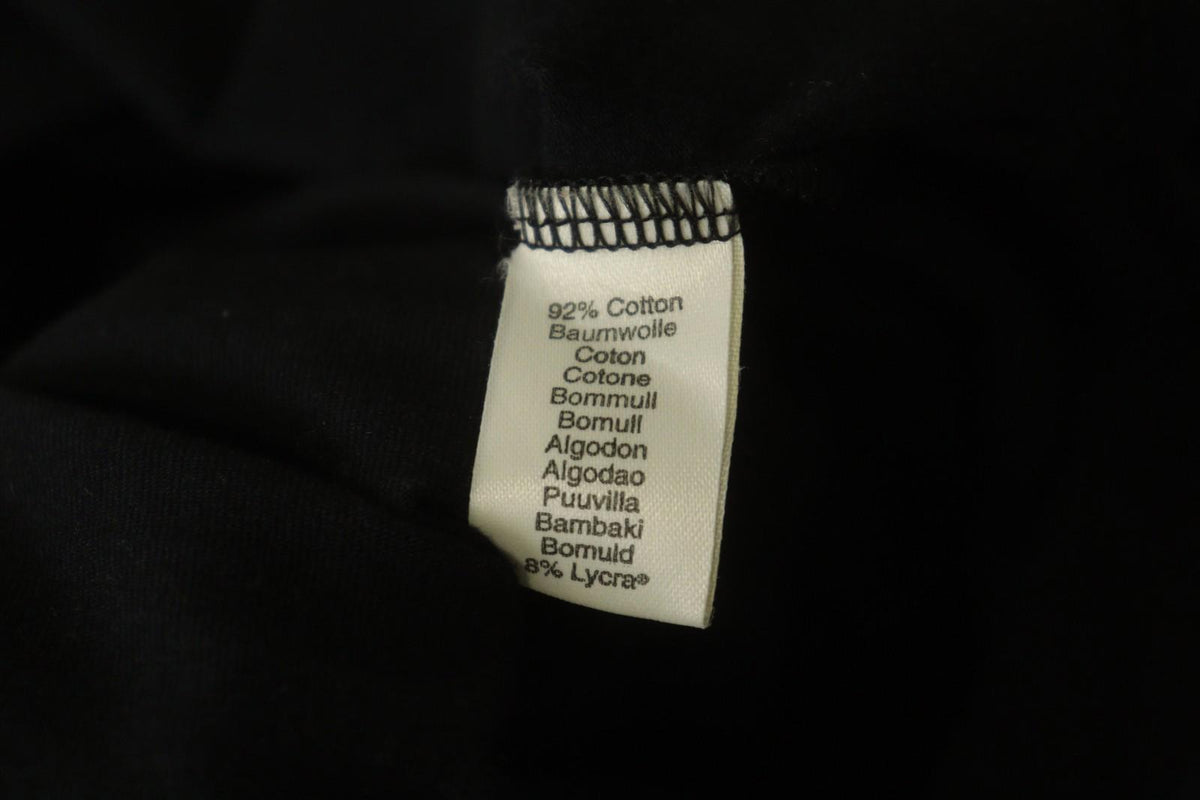 BURBERRY London Black Cotton Long Sleeve Round Neck Pullover Knit Top – Size M