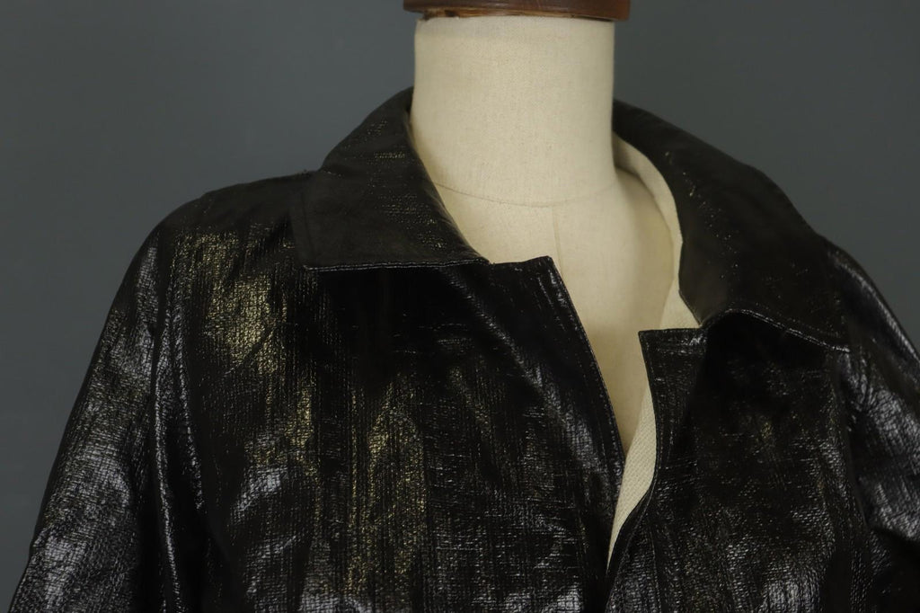 Carolina Herrera Black Regular Fit Long Sleeve Open Front Trench Coat – Size XS – Used