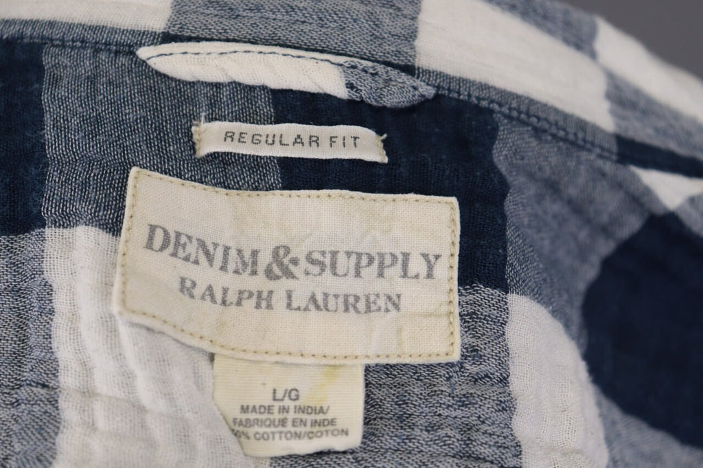 Denim & Supply Ralph Lauren Regular Fit Long Sleeve Shirt – Size L