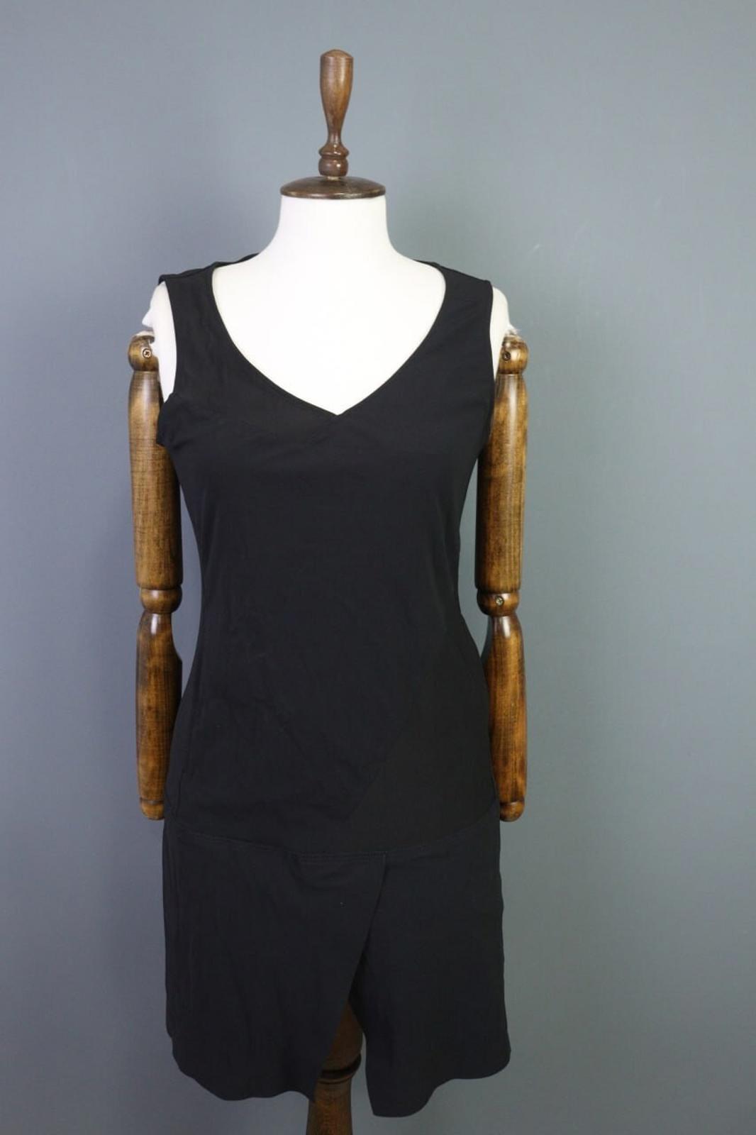 MARITHE FRANCOIS GIRBAUD Gray V-Neck Bodycon Dress – Size I 44 US 29