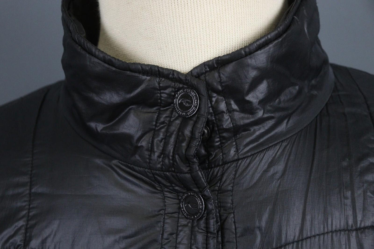 KJUS Pertex Quantum Black Long Sleeve Button Front Ski Jacket – Size XL