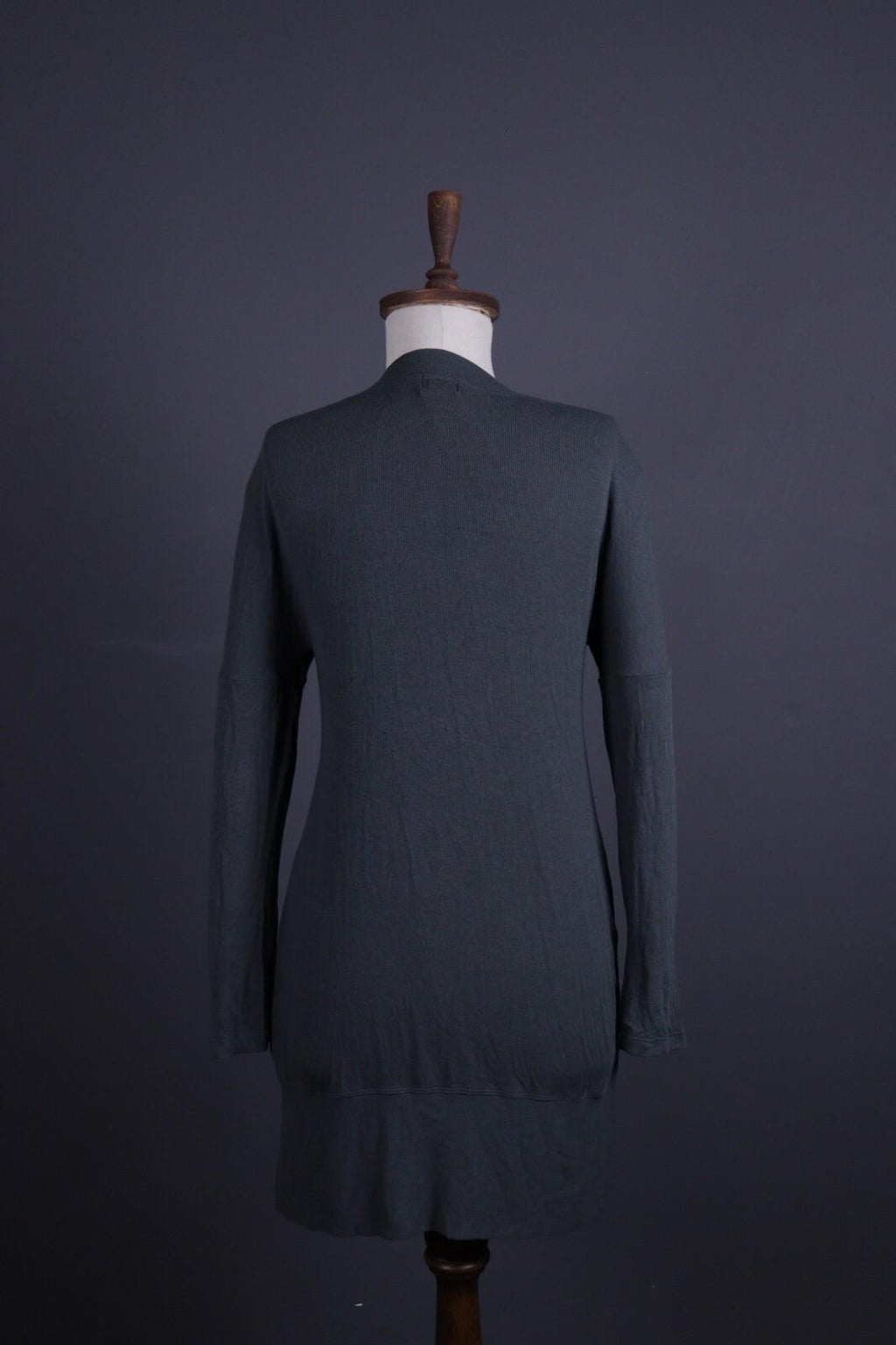 TRANSIT PAR SUCH 334 Gray Knit Long Cardigan Sweater – Size 3 Large