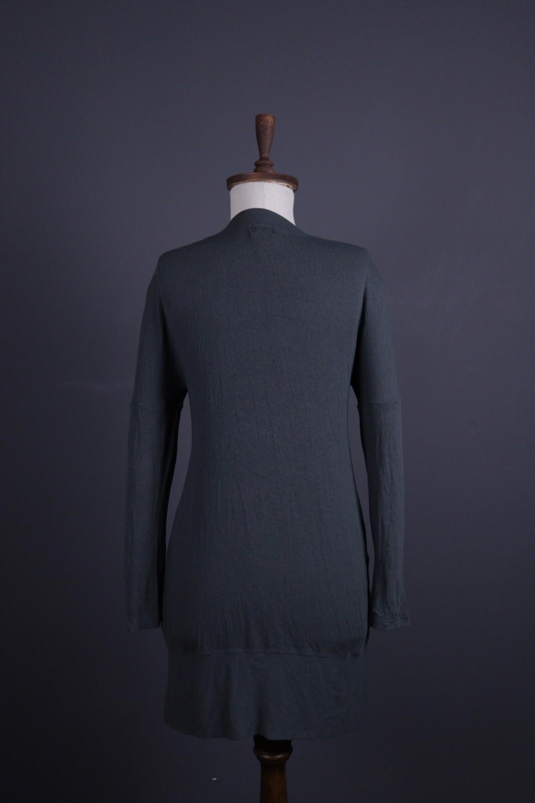TRANSIT PAR SUCH 334 Gray Knit Long Cardigan Sweater – Size 3 Large