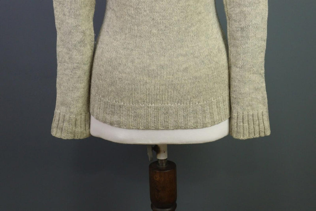ISABEL MARANT ETOILE Sweater Ivory V-Neck Wool Lightweight – Size 1