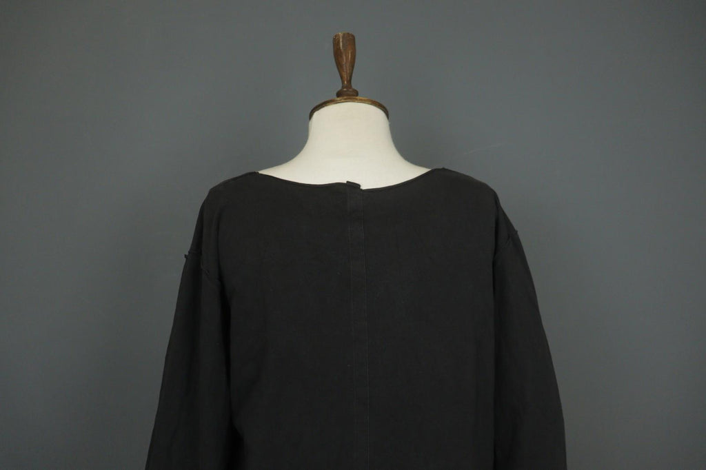 RUNDHOLZ Black Lagenlook Summer Long Sleeve Pullover Blouse Top – Size L