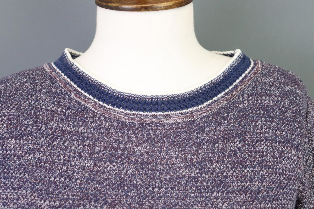 CHANEL Multicolor Knitted Crew Neck Short Sleeve Pullover Sweater – Size S / M