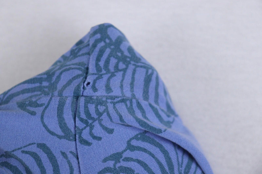 MARIMEKKO Blue Geometric Pattern Long Sleeve Long Maxi Dress – Size XL
