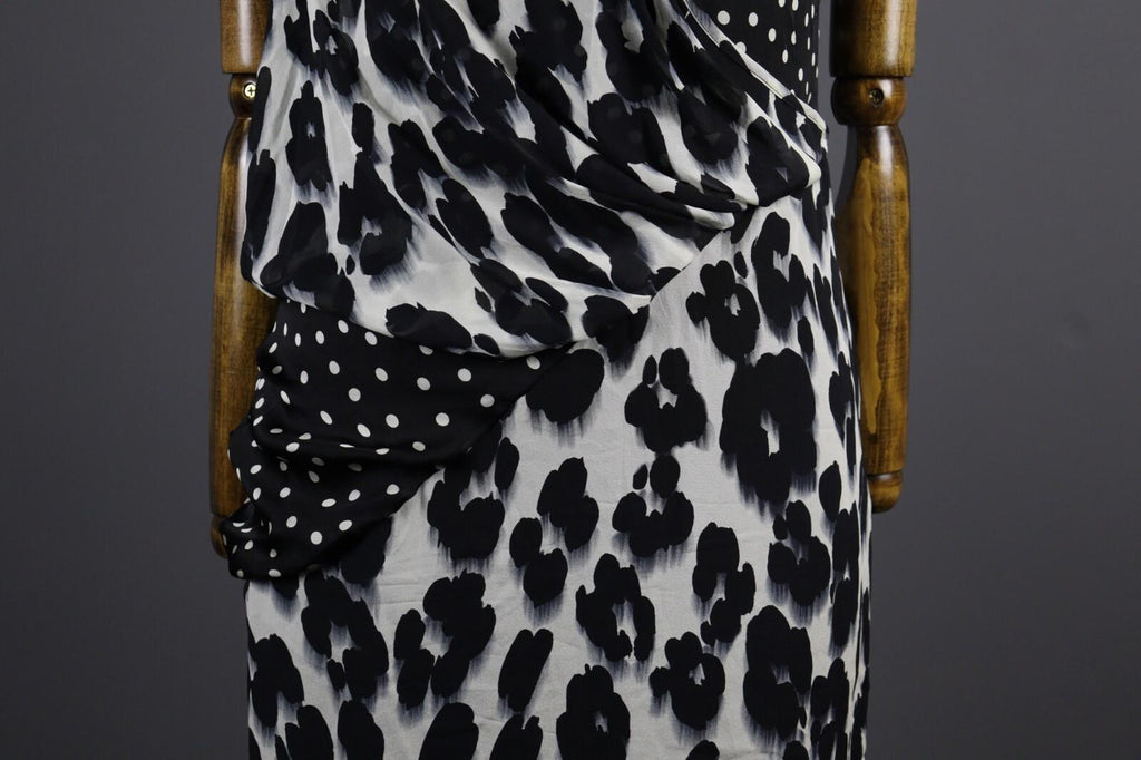 MOSCHINO CHEAP AND CHIC Silk Party Cocktail Tank A-Line Dress – Size 44