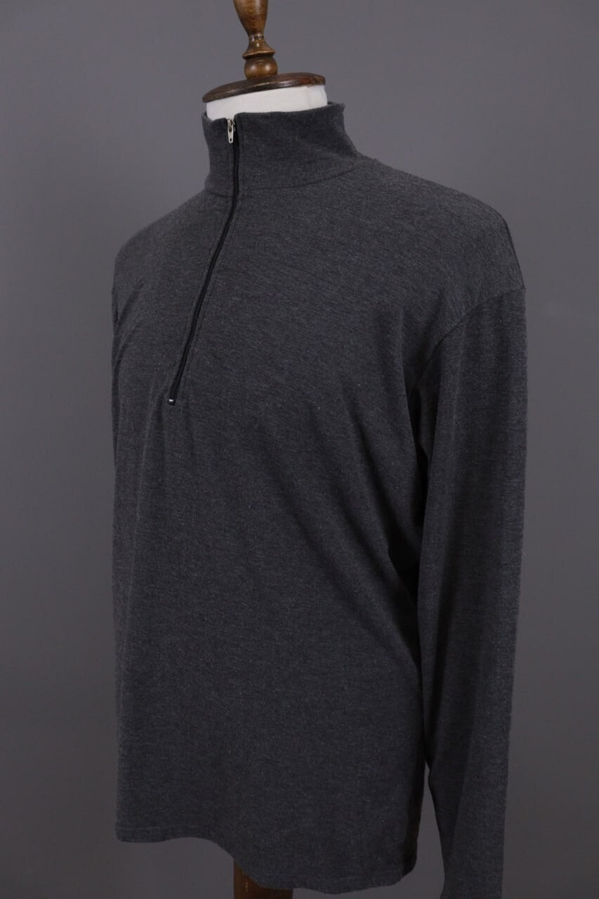 Patagonia Capilene Gray 1/4 Zip Activewear Base Layer Pullover – Size XL