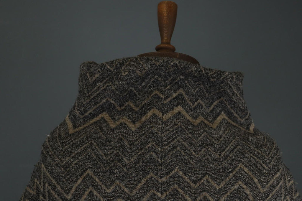 TRANSIT PAR SUCH Gray Brown Chevron Long Sleeve Button-Front Cardigan – Size 1