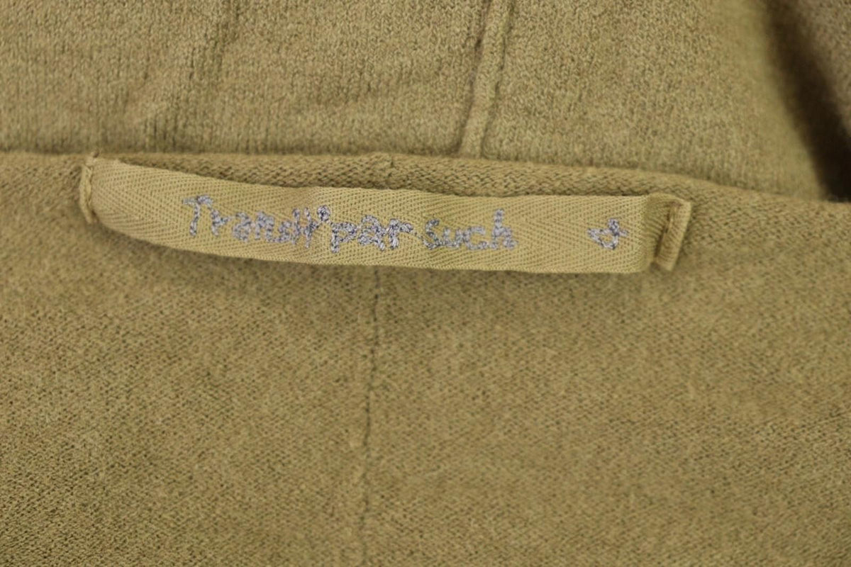 TRANSIT PAR SUCH Green Knit Lagenlook Tunic Sweater – Size 4