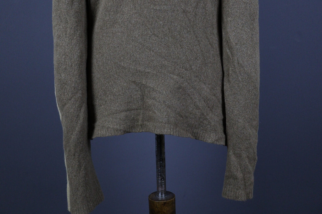 Marc Cain Brown Angora Wool Long Sleeve Oversized Knit Sweater – Size 2
