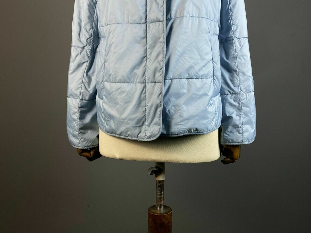 Weekend Max Mara Blue Quilted Nylon Jacket – Women's GB 8 / F 38 / USA 6