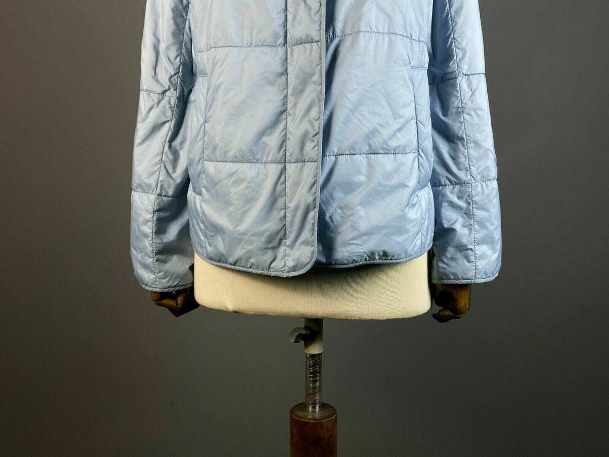 Weekend Max Mara Blue Quilted Nylon Jacket – Women's GB 8 / F 38 / USA 6