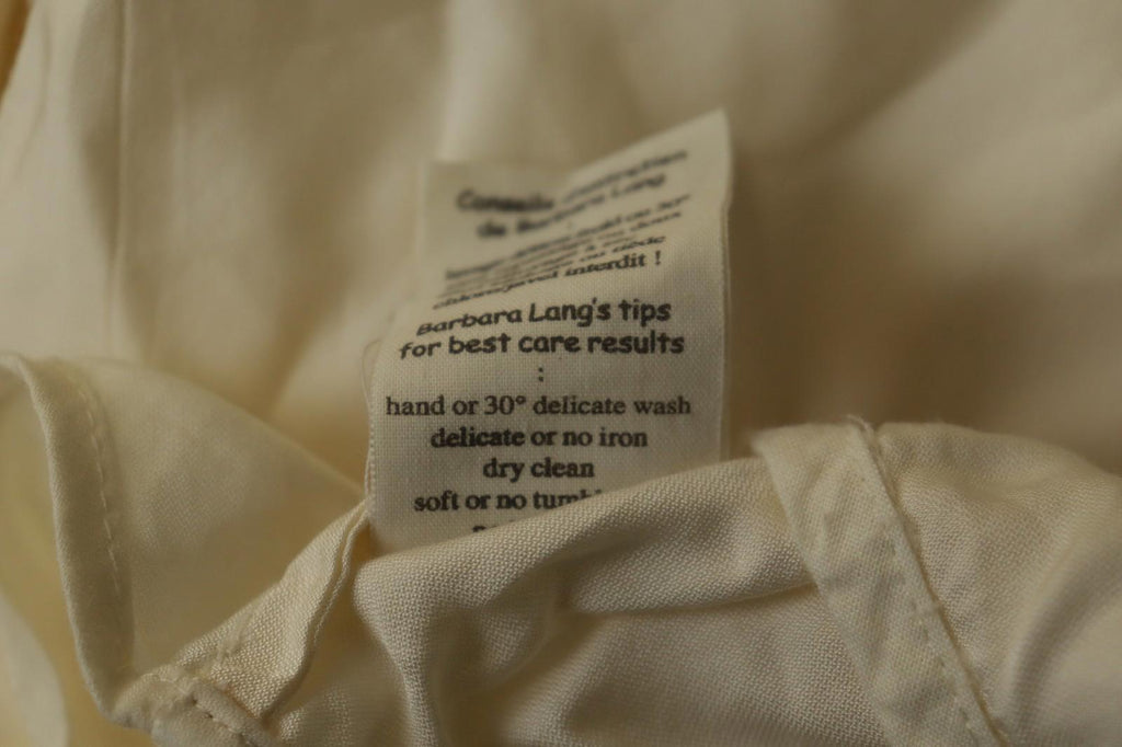 Barbara Lang Cotton Crew Neck Sleeveless Knee Length Pullover Tank Dress Sz L/XL
