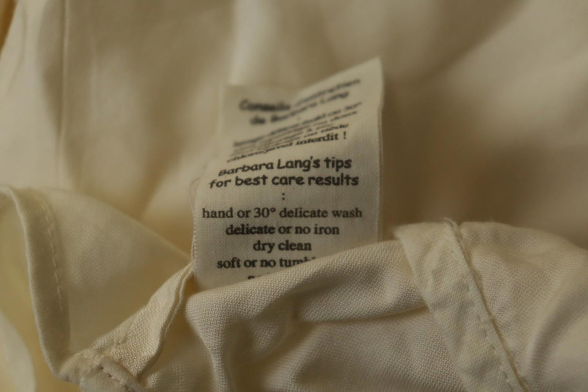 Barbara Lang Cotton Crew Neck Sleeveless Knee Length Pullover Tank Dress Sz L/XL