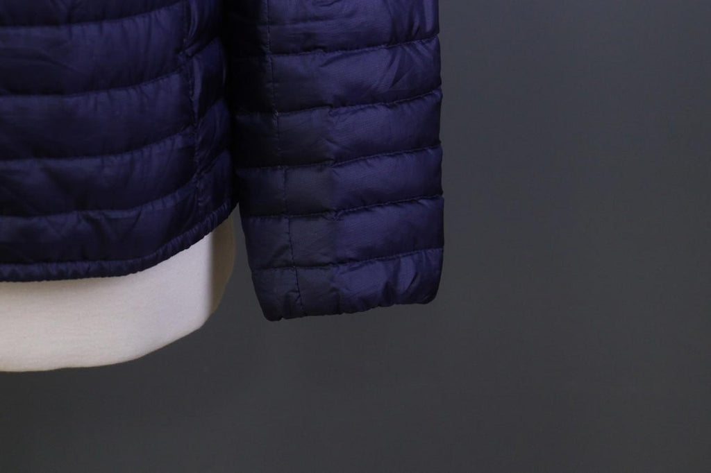 KJUS Blue Classic Fit Mock Neck Long Sleeve Full Zip Puffer Jacket – Size 40 / L