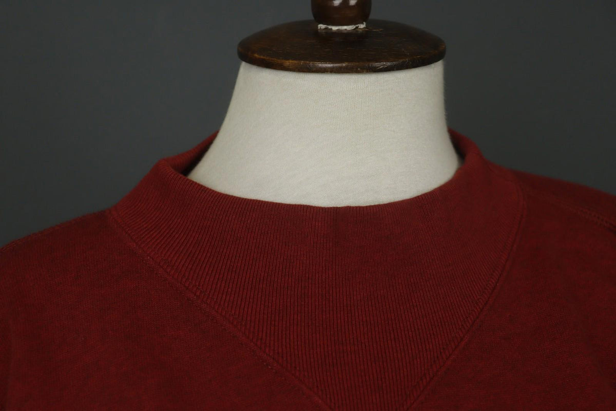 ISABEL MARANT ÉTOILE Burgundy Fleece Lined Crew Neck Pullover Sweatshirt – Size 38