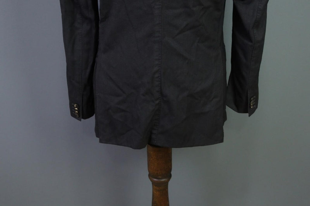 BOGLIOLI Black Wool Formal Notch Lapel Single Breasted Blazer K Jacket – Size 50