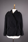 MONDI Black Wool Double Breasted Coat Jacket – Size 36
