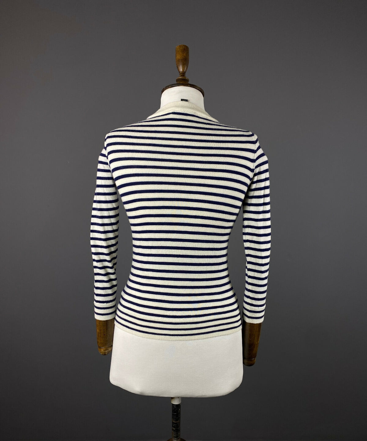 J. Crew Stripe Merino Wool 3/4 Sleeve Sweater – Women's XS