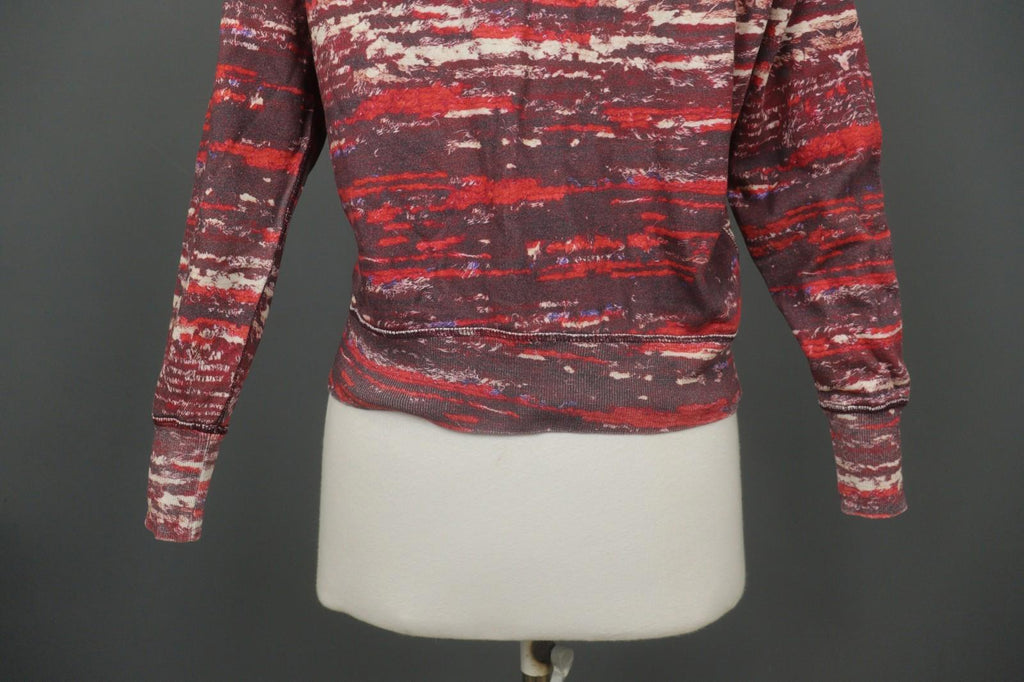 ISABEL MARANT POUR H&M Multi Space Dye Raglan Sleeve Pullover Sweater – Size 34