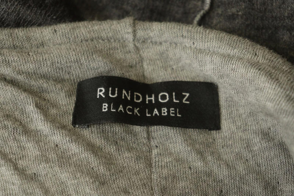 RUNDHOLZ BLACK LABEL Gray Cotton Long Sleeve Open Front Cardigan Sweater – Size 0S