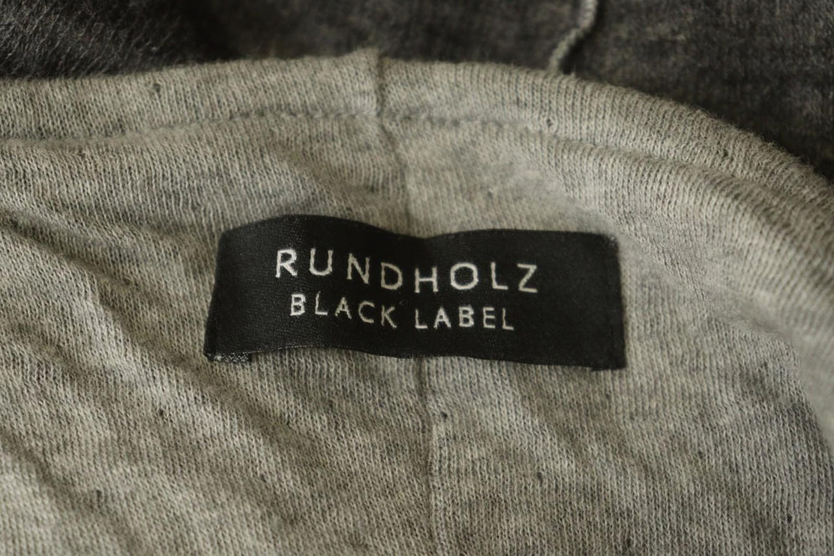 RUNDHOLZ BLACK LABEL Gray Cotton Long Sleeve Open Front Cardigan Sweater – Size 0S