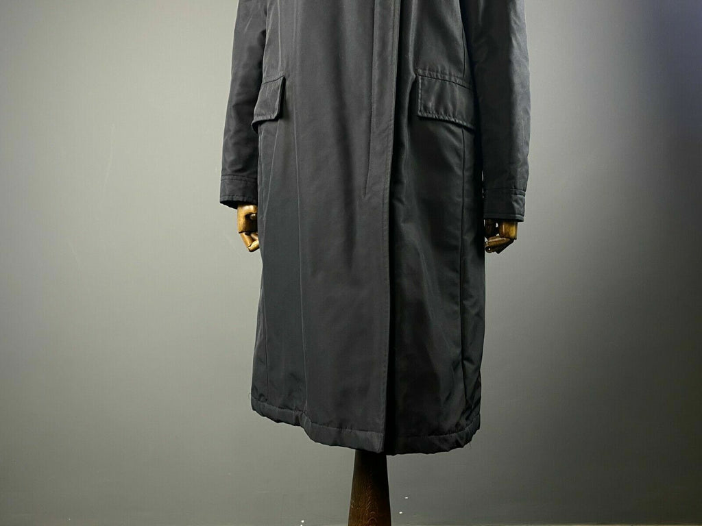 Weekend Max Mara Black Full Zip Nylon Coat Jacket – Women's 38