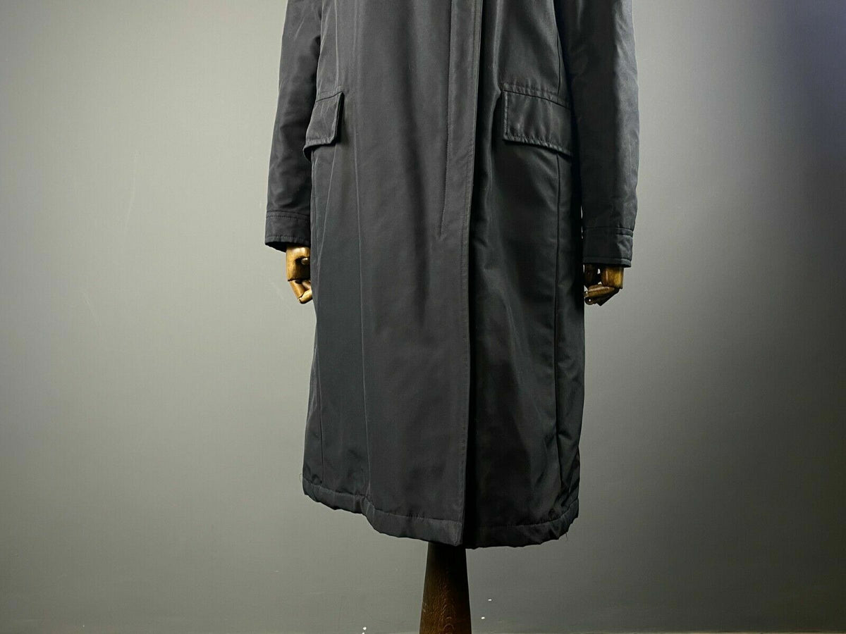 Weekend Max Mara Black Full Zip Nylon Coat Jacket – Women's 38