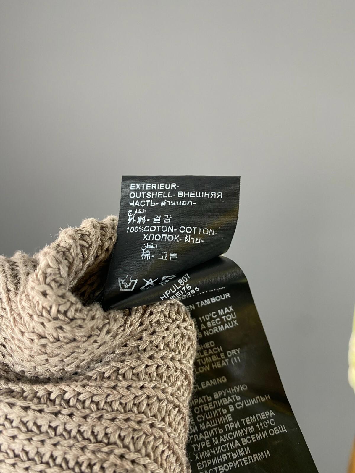THE KOOPLES Brown Cotton Long Sleeve Ribbed Knit Sweater – Size M