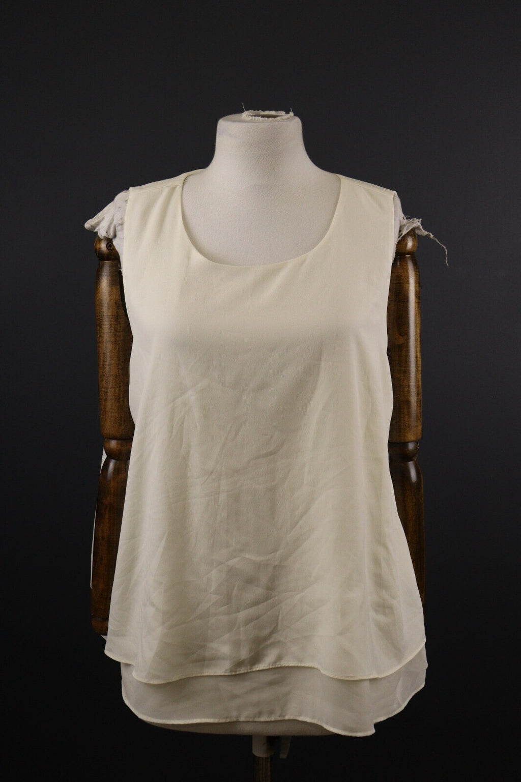Lauren Ralph Lauren Ivory Summer Tank Top Shirt – Size XL