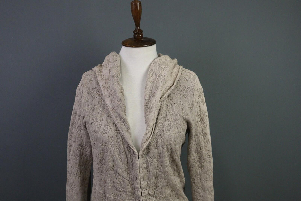 TRANSIT PAR SUCH Beige Cotton Blend Long Sleeve Sweater Dress – Size 4