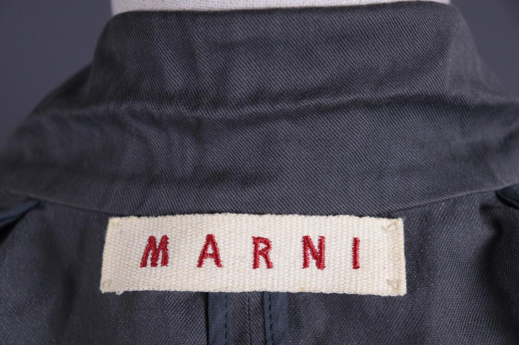 MARNI Gray Three Button Lightweight Blazer Jacket – Size M