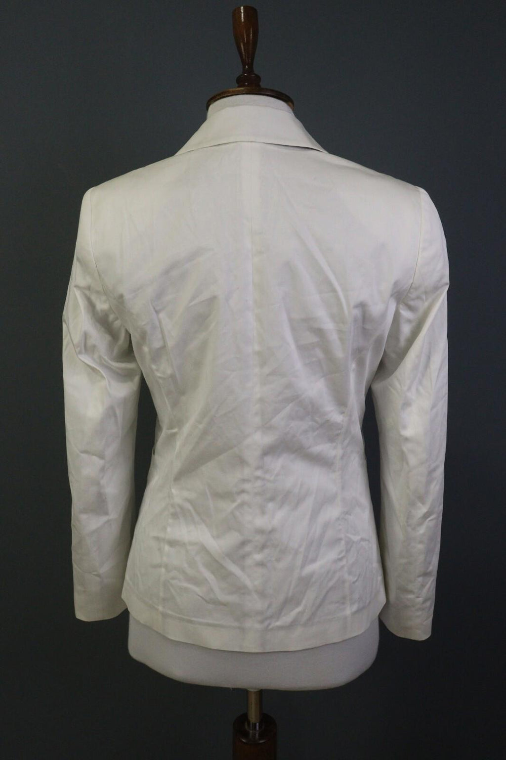 ETRO MILANO White Two Button Blazer Jacket – Size 44
