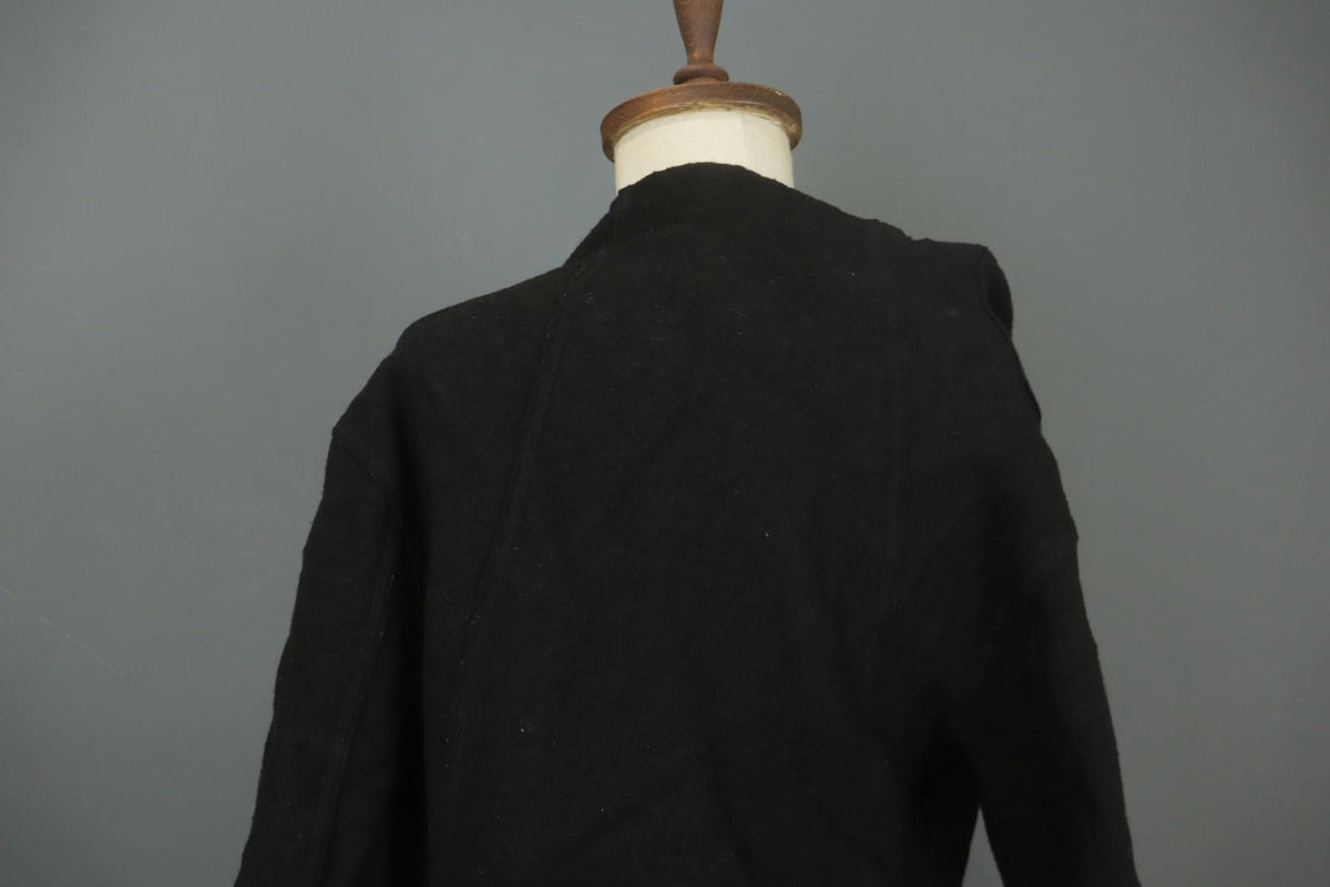 OSKA Black Long Sleeve Shawl Collar Casual One Button Blazer Jacket – Size 2