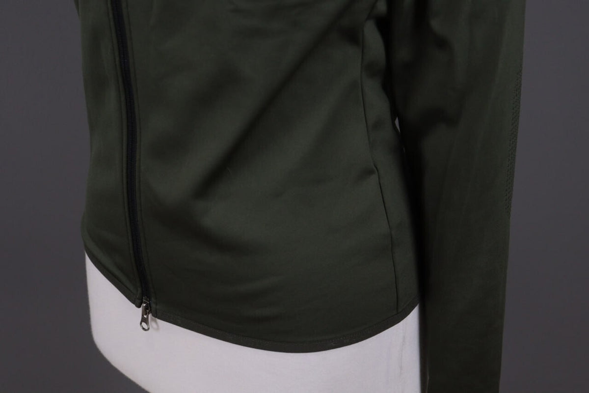 Girls Kjus Green Full Zip Soft Shell Ski Fleece Jacket – Size L