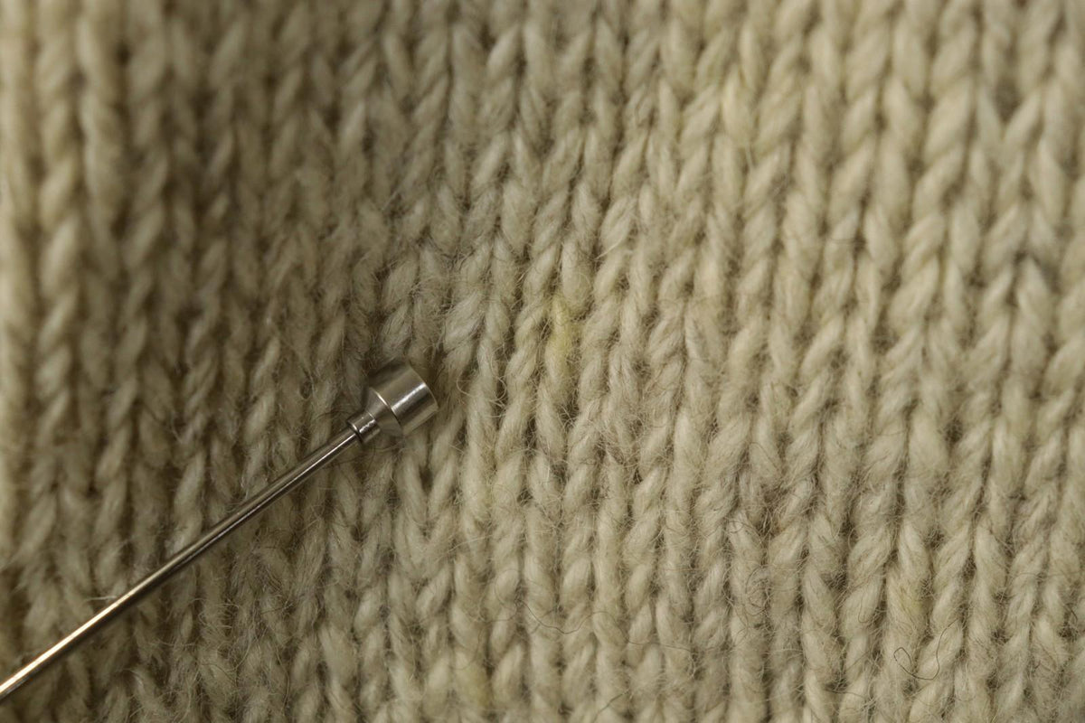 PACHAMAMA Multi Striped Wool Cable Knit Mock Neck 1/4 Zip Sweater – Size L / M