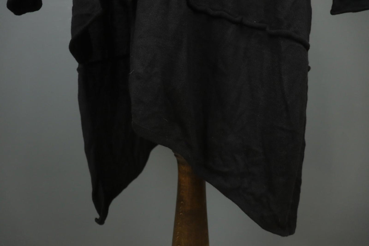 Barbara Speer Black Long Sleeve Round Neck Casual Pullover Shift Dress – Size L