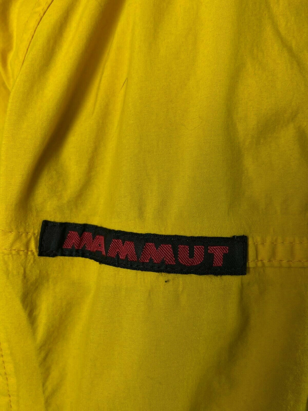Used Vintage Mammut Recco Yellow Waterproof Ski Jacket – Size XXL