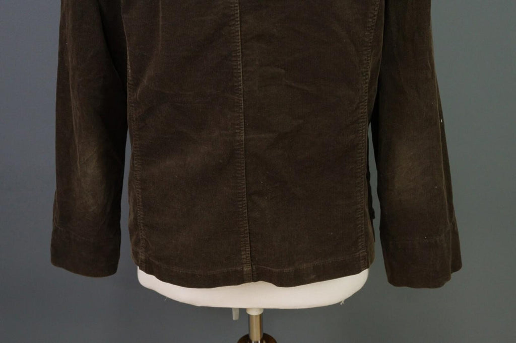 OSKA Slim Fit Brown Corduroy Blazer Jacket – Size 2