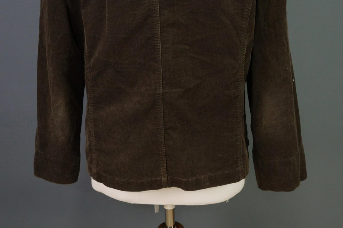 OSKA Slim Fit Brown Corduroy Blazer Jacket – Size 2