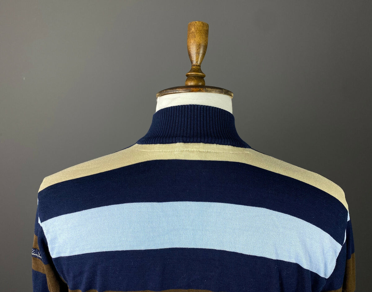 Paul & Shark Yachting Havana Yacht Club Stripe Long Sleeve Sweater – Men's XL