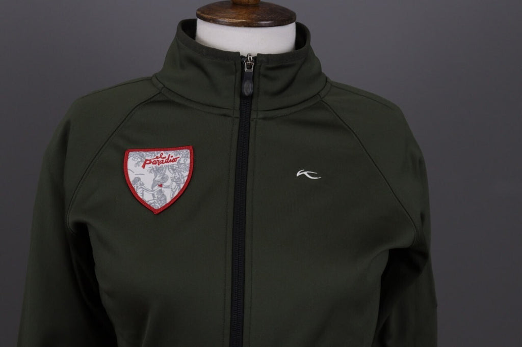 Girls Kjus Green Full Zip Soft Shell Ski Fleece Jacket – Size L