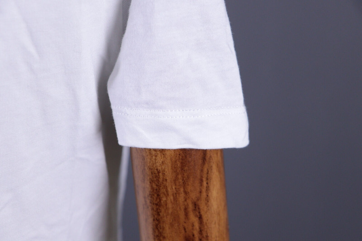 Saint James Depuis 1889 White Henley Short Sleeve Top Blouse Shirt – Size I42 /US6