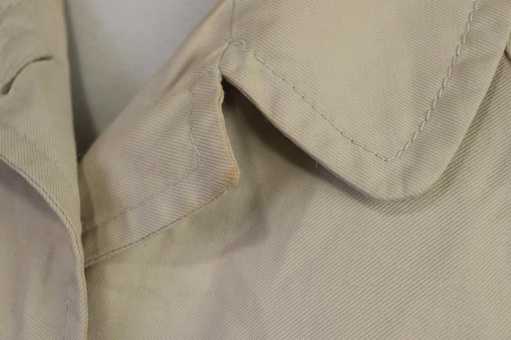 'S MAX MARA White Cotton Ramie Overcoat Coat Jacket – Size 12