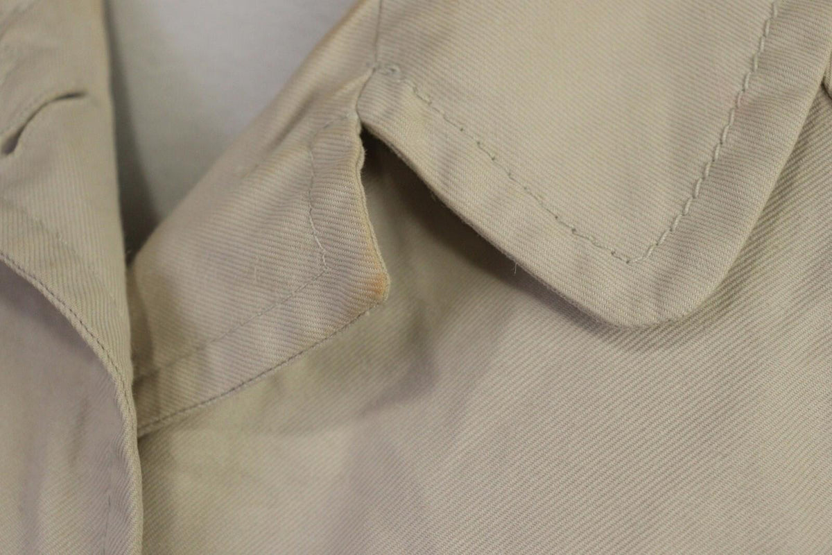 'S MAX MARA White Cotton Ramie Overcoat Coat Jacket – Size 12
