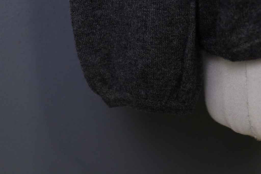 GUDRUN SJODEN Pullover Sweater Gray Wool Knit Lagenlook – Size M