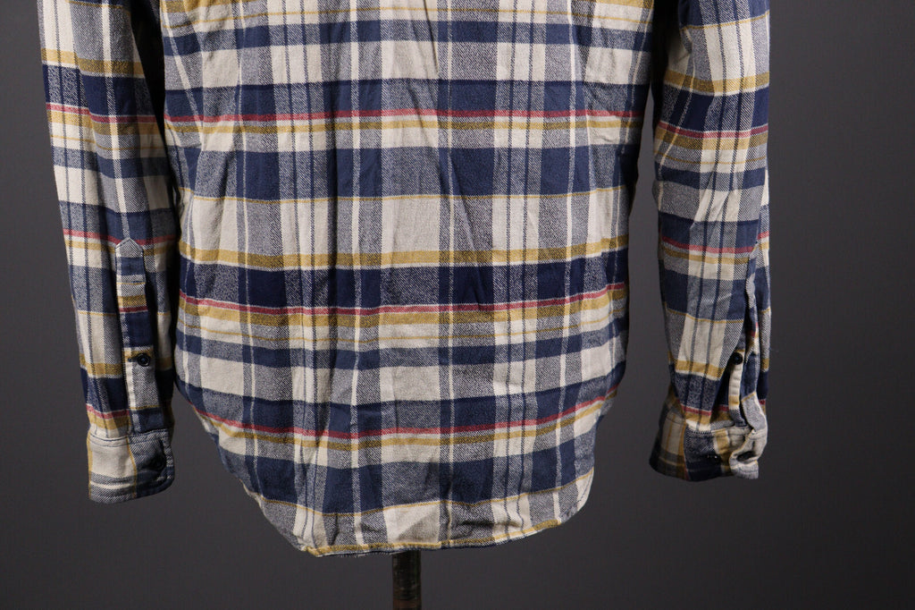 Lacoste Classic Fit Multicolor Check Plaid Flannel Overshirt – Size FR 41 / M / L